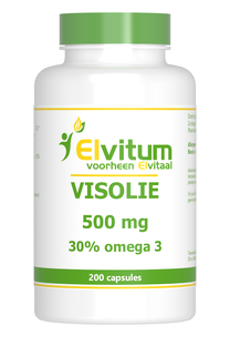 Elvitum Visolie 500mg Capsules 200CP 