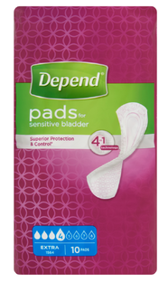 Depend Pads Extra 10ST 