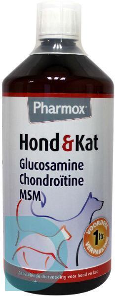Kapper B.C. Achternaam Pharmox Glucosamine Hond & Kat 1000ML | voordelig online kopen | De Online  Drogist