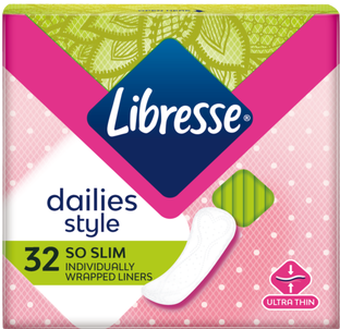 Libresse So Slim Inlegkruisjes 32ST 