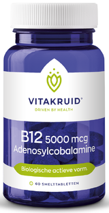 Vitakruid B12 Adenosylcobalamine 5000 mcg Tabletten 60TB 