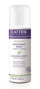 Cattier Paris Deospray Kardemom Patchouli 100ML 