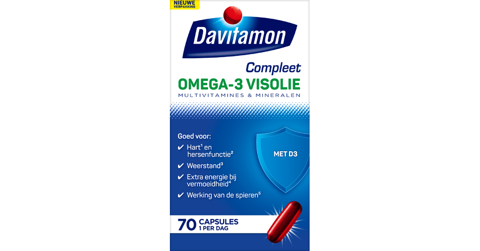 Davitamon Compleet Omega Visolie Capsules Cp Kopen