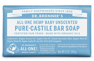 Dr. Bronner Zeep Baby Ongeparfumeerd 140GR 