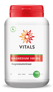 Vitals Magnesium 100mg Capsules 100CP 