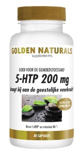 Golden Naturals 5-HTP 200 mg Capsules 30CP 