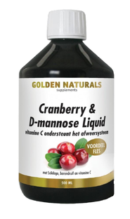 Golden Naturals Cranberry & D-Mannose Liquid 500ML 