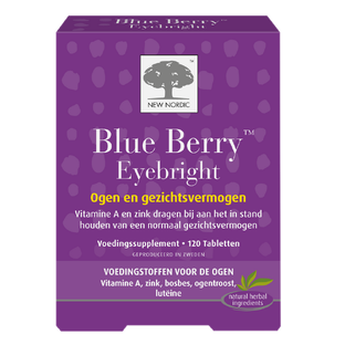 New Nordic Blue Berry Eyebright Tabletten 120TB 