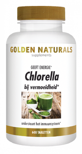 Golden Naturals Chlorella Tabletten 600TB 