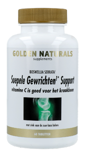 Golden Naturals Soepele Gewrichten Support Tabletten 60TB 