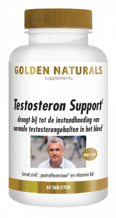 Golden Naturals Testosteron Support Tabletten 60TB 