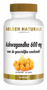 Golden Naturals Ashwagandha Capsules 60CP 