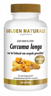 Golden Naturals Curcuma Longa Capsules 180CP 