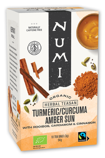 Numi Thee Turmeric Amber Sun Biologisch 12ST 