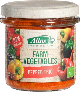 Allos Groentepread Paprika Trio 135GR 