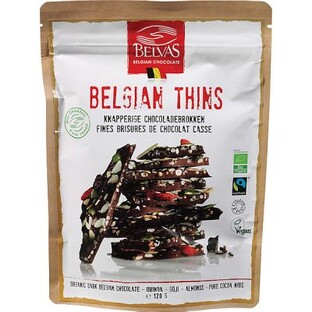 Belvas Belgian Thins Puur Goji Amandel 120GR 