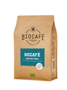 Biocafé Koffiepads Cafeïnevrij 36ST 