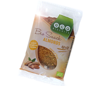 Eco Biscuit Ecobiscuit Bio Snack Spelt Amandel 40GR 