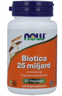 NOW Biotica 25 Miljard Capsules 50CP 