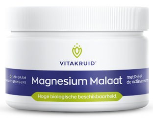 Vitakruid Magnesium Malaat Poeder 120GR 