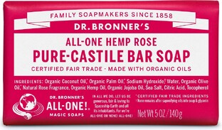 Dr. Bronner Zeep Roos 140GR 