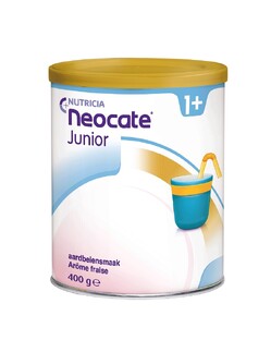 Nutricia Neocate Junior 1+ Jaar Aardbei 400GR 