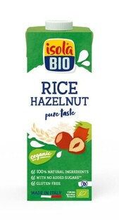 Isola Bio Rijstdrank Hazelnoot 1LT 