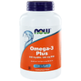 NOW Omega-3 Plus Softgels 120SG 