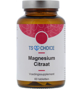 TS Choice Magnesium Citraat 400 mg Tabletten 60TB 