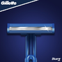 Gillette Blue II Wegwerpscheermesjes 5ST 13671