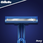 Gillette Blue II Wegwerpscheermesjes 5ST1