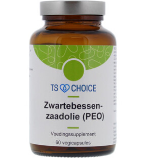 TS Choice Zwartebessenzaadolie (PEO) Capsules 60CP 