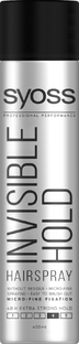 Syoss Invisible Hold Hairspray 400ML 