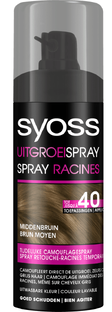 Syoss Uitgroeispray Middenbruin 120ML 