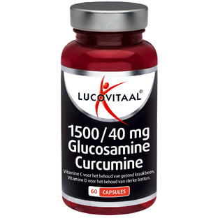 Lucovitaal Glucosamine Curcumine 1500/40mg Capsules 60CP 