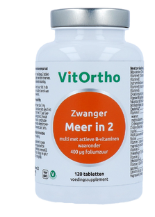 VitOrtho Meer In 2 Zwanger Tabletten 120TB 