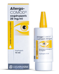 Allergo Comod Oogdruppels 20mg 10ML 