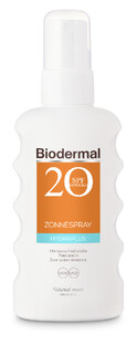 Biodermal Hydraplus Zonnespray SPF20 175ML 