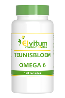 Elvitum Teunisbloem Omega 6 Capsules 120CP 