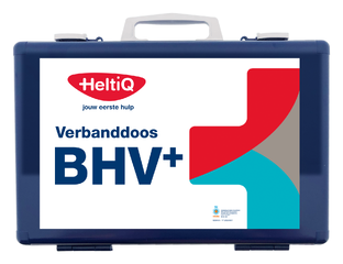 HeltiQ Verbanddoos Modulair BHV Plus - Blauw 1ST 