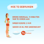 Vision Every Day Sun Protection F50 180ML Hoe te gebruiken