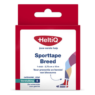 HeltiQ Sporttape Breed 3.75 x 1ST 