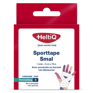 HeltiQ Sporttape Small 2cmx10m 1ST 