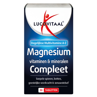 Lucovitaal Magnesium Vitaminen Mineralen Compleet 30TB 