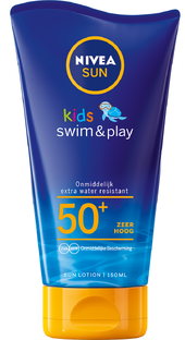 Nivea Sun Kids Swim & Play Zonnemelk SPF50+ 150ML 