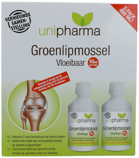 Unipharma Groenlipmossel Vloeibaar 400ML 