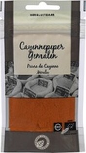 Organic Flavour Company Cayennepeper Gemalen 25GR 