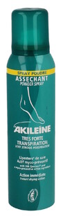 Akileine Poeder Spray Voeten Zeer Sterke Transpiratie 150ML 