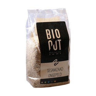 BioNut Biologisch Sesamzaad Ongepeld 500GR 