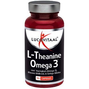 Lucovitaal L-Theanine Omega-3 Capsules 90CP 